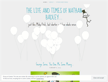 Tablet Screenshot of nathanbadley.com